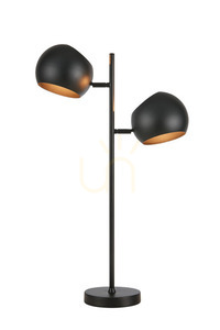 Lampa de masă Markslojd EDGAR 2 becuri negru oțel 108691 small 0