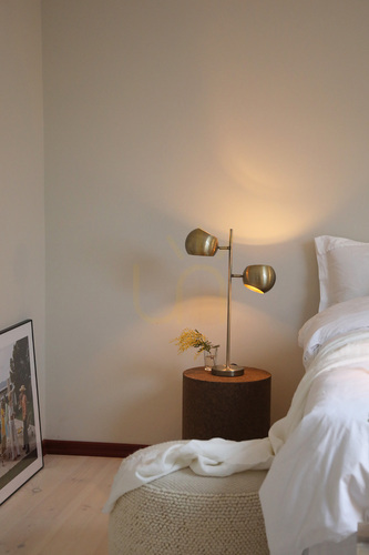 Verifica Lampa de masa Markslojd EDGAR 108692, 2 becuri, metal antic, 65 cm