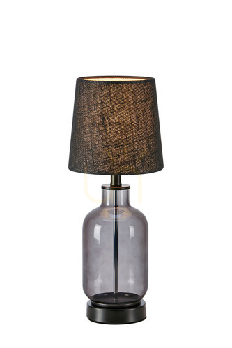 Verifica Lampă de masă Markslojd Costero 108695 negru fumuriu sticlă 43 cm