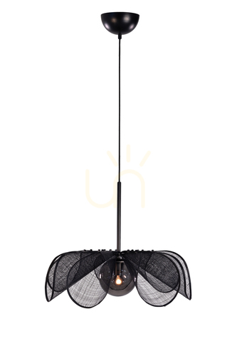 Verifica Lustră suspendată Markslojd STYRKA 63 cm negru fumuriu metal 108660