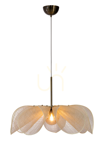 Verifica Lampă suspendată Markslojd STYRKA 108661 75 cm natur metal fibre de banană