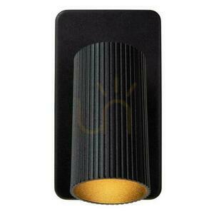Aplică neagră Lucide CLUBS 1xGU10 cu întrerupător 09239/11/30 small 2