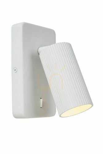 Verifica Aplica perete Lucide CLUBS alb aluminiu GU10 LED 09239/11/31