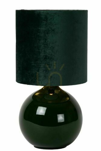 Verifica Lampă de masă Lucide ESTERAD verde ceramică retro 10519/81/33