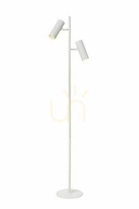 Lampă de podea Lucide CLUBS albă din aluminiu 2×GU10 140 cm 09739/02/31 small 6
