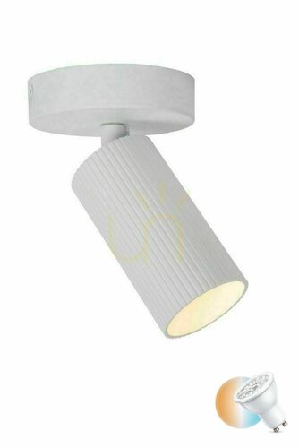 Verifica Plafonieră Lucide CLUBS alb aluminiu GU10 1x40W 09939/01/31