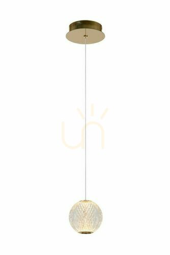 Verifica Lampă suspendată Lucide CINTRA LED 4,2W aurie 14 cm 13499/04/60
