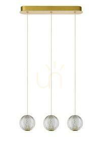 Pendul Lucide CINTRA LED auriu 11 cm 13499/12/60 small 1