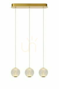 Pendul Lucide CINTRA LED auriu 11 cm 13499/12/60 small 0