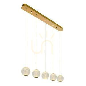 Pendul Lucide CINTRA LED 21W auriu 11 cm 13499/21/60 small 6