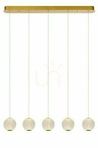 Pendul Lucide CINTRA LED 21W auriu 11 cm 13499/21/60 small 0