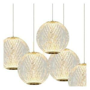 Lampă suspendată Lucide CINTRA LED 21W 32 cm auriu retro 13499/22/60 small 4
