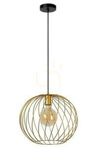 Lampă suspendată Lucide DANZA aurie și alamă 40 cm metal E27 21428/40/02 small 1