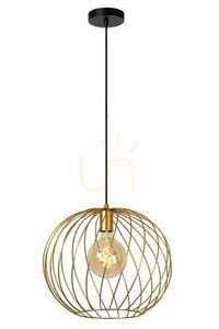 Lampă suspendată Lucide DANZA aurie și alamă 40 cm metal E27 21428/40/02 small 0