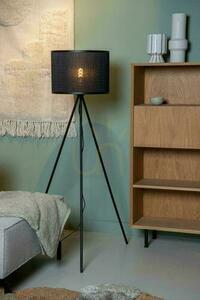 Lampă de podea Lucide TAGALOG neagră metal ratan Japandi 21729/81/30 small 2