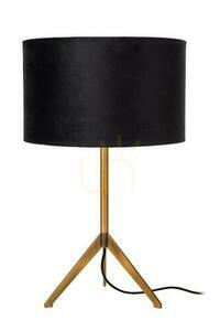 Lampă de masă Lucide TONDO aurie negru len 30 cm 45590/81/02 small 1