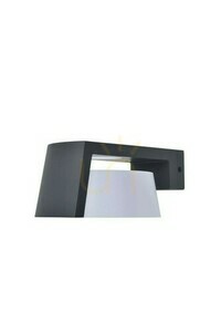 Lampă de perete exterior LED Lutec Moon 5206001118 gri antracit 11,1W IP54 small 1