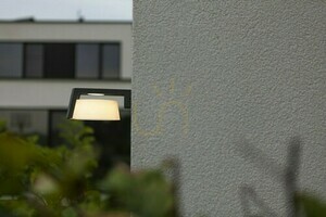 Lampă de perete exterior LED Lutec Moon 5206001118 gri antracit 11,1W IP54 small 3