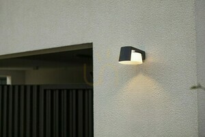 Lampă de perete exterior LED Lutec Moon 5206001118 gri antracit 11,1W IP54 small 4