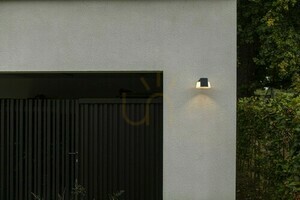 Lampă de perete exterior LED Lutec Moon 5206001118 gri antracit 11,1W IP54 small 5