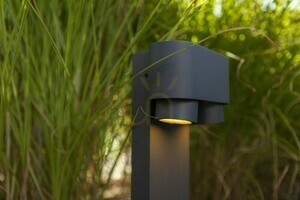 Stâlp iluminat exterior Lutec CYPRES gri aluminiu 75 cm 6604004118 small 4