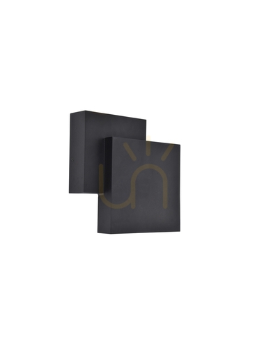 Verifica Lampă de perete exterior LED Lutec Rialto negru 14,8W 850 lm 3000K 5287901012