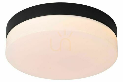Verifica Plafonieră LED Lucide Biskit negru IP44 23 cm 12W 2700K 79111/24/30