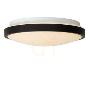 Plafonieră LED Lucide Dashers neagră IP44 29,3 cm 12W 79110/30/30 small 2