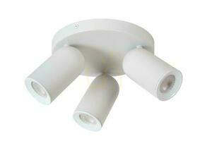 Spot de tavan alb Lucide PUNCH, 3×GU10, Ø 21 cm, 13958/13/31 small 1