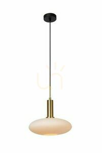 Lampă suspendată Lucide SINGALA aurie sticlă metal E27 30 cm 25413/01/02 small 0