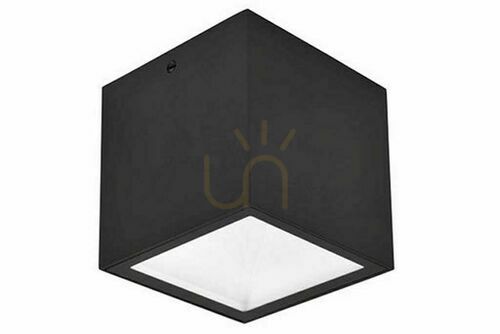 Verifica Plafonieră exterior LED Lutec Gemini negru mat 7W 750lm IP54 6389102012
