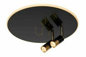Plafonieră Lucide JUBEL negru-auriu LED 40 cm 71100/40/09 small 0