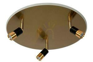Plafonieră LED Lucide JUBEL aurie/neagră 48 cm 71101/48/02 small 1