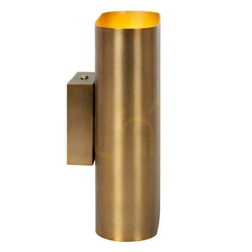 Verifica Aplică Lucide OVALIS auriu mat metal 2xE14 12219/02/02
