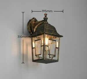 Lampă de perete pentru exterior Trio VOLTURNO 205967128 small 7
