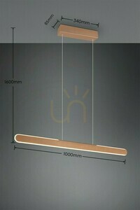 Lampă suspendată Trio HELIOS 343310165 small 7