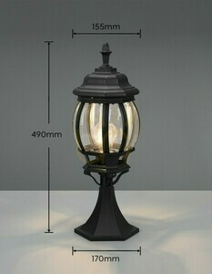 Lanternă de grădină Trio ELVO 506960132 small 2