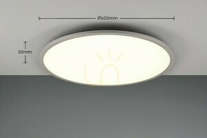 Plafonieră LED Trio YUMA 641719287, finisaj titan, 60 cm, CCT și RGB small 4