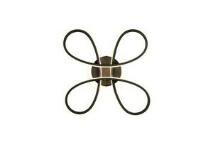 Plafonieră LED TRIO FLY 645610132, negru mat, 40 cm, 3000 K small 2