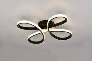 Plafonieră LED TRIO FLY 645610132, negru mat, 40 cm, 3000 K small 3