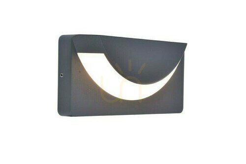 Verifica Lampă de perete exterior LED Lutec LUPS 6402801118 gri aluminiu 14W IP54