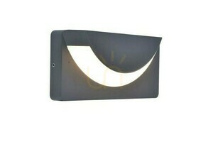 Aplică LED de exterior Lutec LUPS 6402801118 gri închis 14 W IP54 small 0