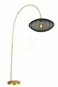 Lampă de podea Lucide CORINA neagră aurie Japandi 03747/60/30 small 0