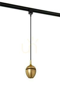 Lampă suspendată Lucide Preston TRACK aurie GU10 1-fază 09958/01/02 small 1