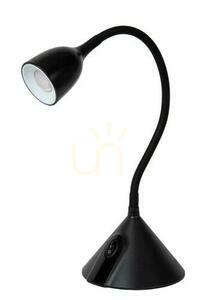Lampă de birou LED Lucide MILO neagră 50 cm 3,2 W 18673/03/30 small 1