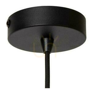 Pendul Lucide ROSAS negru auriu metalic 26 cm E27 21433/01/30 small 4