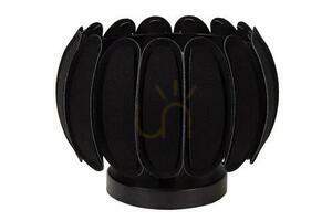 Lampă de masă Lucide Spencer neagră, pâslă și metal, E27, 30 cm small 1