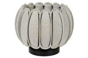 Lampă de masă Lucide Spencer gri din fetru E27 Ø 30 cm 34545/81/36 small 1