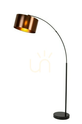 Verifica Lampă de podea Lucide RANKOS negru metal modern
