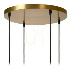 Lampa suspendată Lucide CINZIA alb 4xE27 porțelan metal Japandi 40 cm small 3